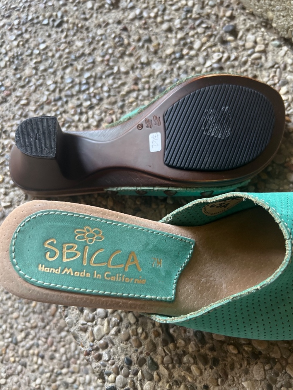 Leather platform - Picture 2 of 3
